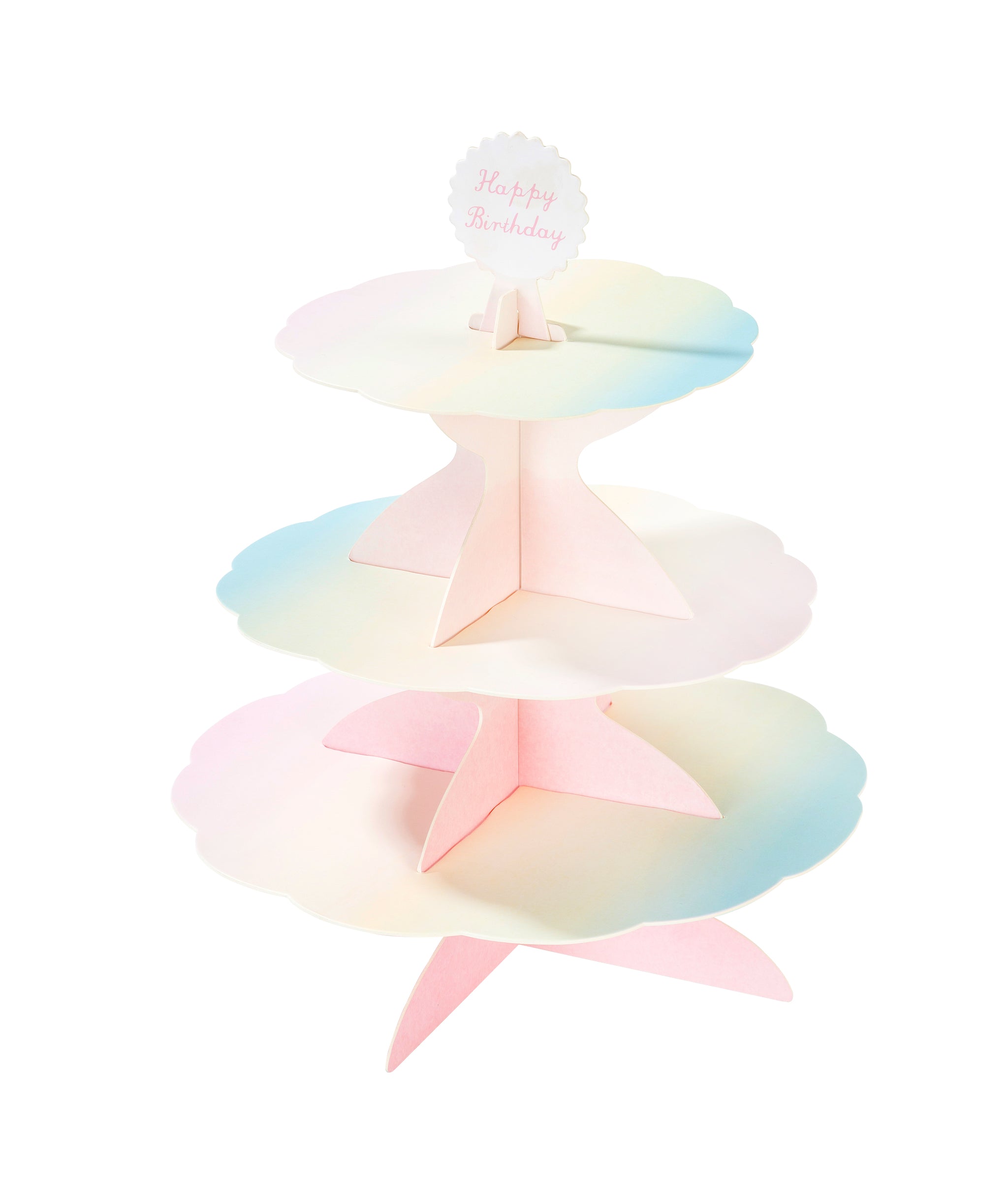 Talking Tables We Heart Pastels pelles à gâteau jetables