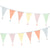 Pastel Fabric Bunting, 3m