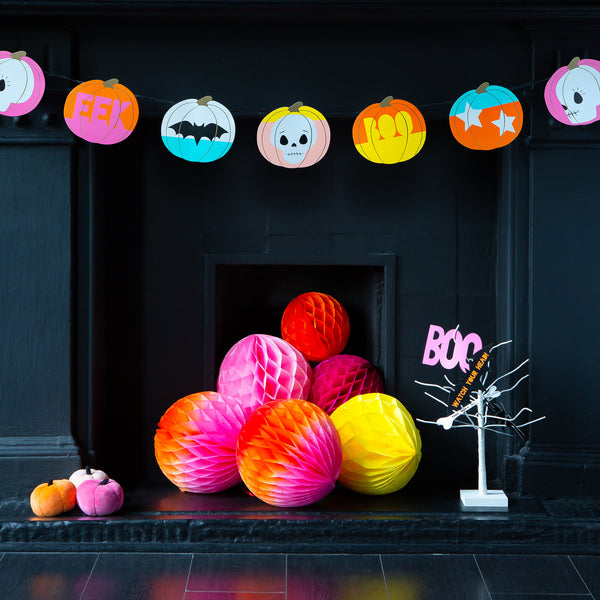 Pumpkin Halloween Garland - 3m