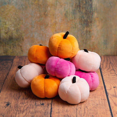 6 Velvet Pumpkin Table Decorations - Talking Tables UK Public