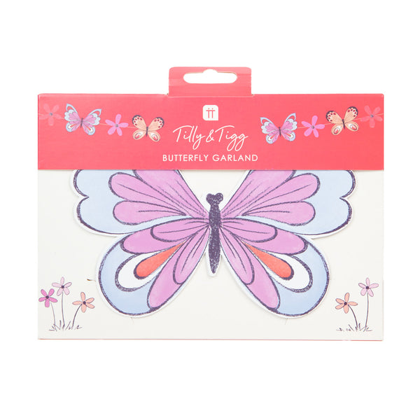 Tilly & Tigg Butterfly Garland, 3.5m