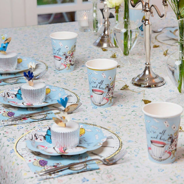 Truly Alice Blue Cups - Talking Tables UK Public