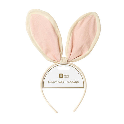 Children's White Bunny Ears Headband