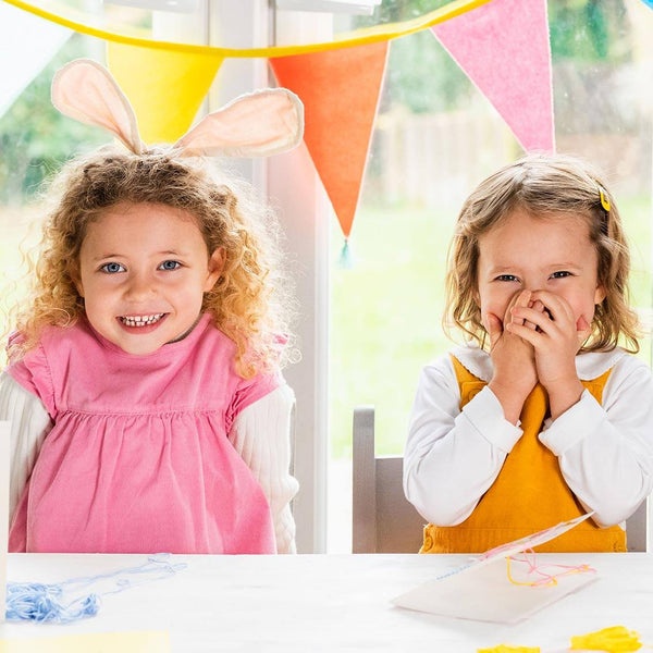 We Heart Birthdays Rainbow Fabric Bunting, 3m - Talking Tables UK Public