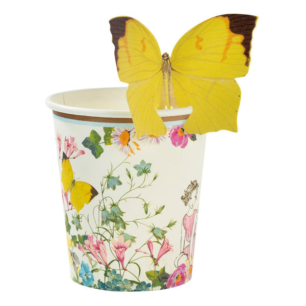 Butterfly & Fairy Paper Cups - 12 pack