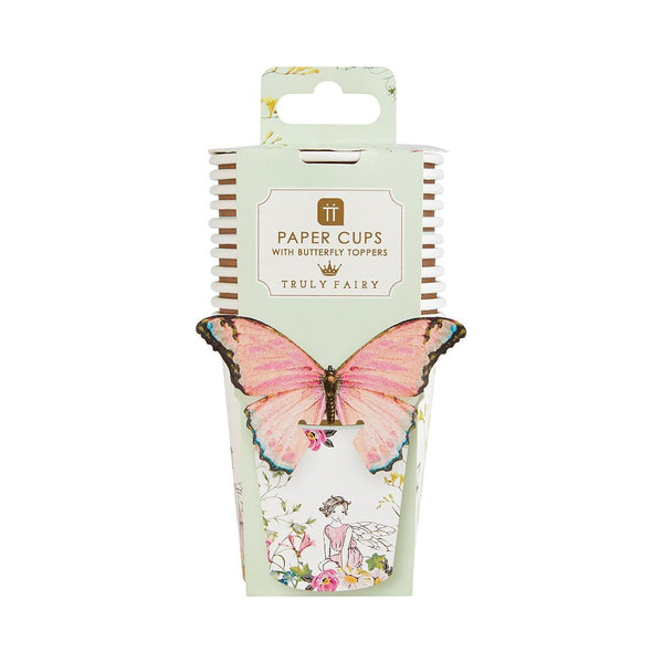 Butterfly & Fairy Paper Cups - 12 pack