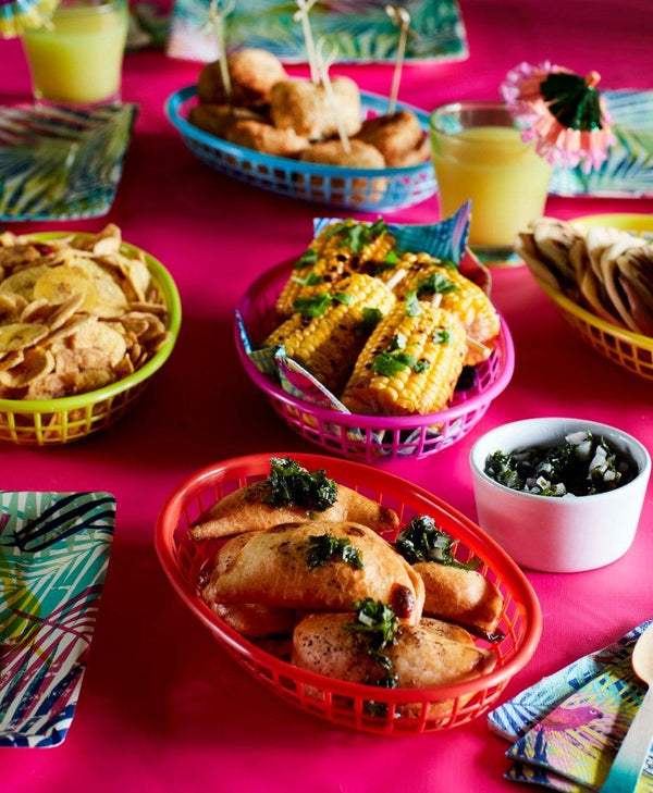 Cuban Fiesta Food Baskets - Talking Tables UK Public