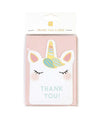 We Heart Unicorn Thank You Cards
