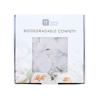 modern romance white confetti - Talking Tables