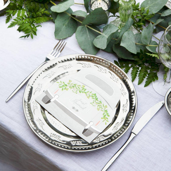 Talking Tables Party Porcelain Blue Disposable Cups For A