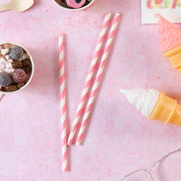 Mix & Match Pink Straws